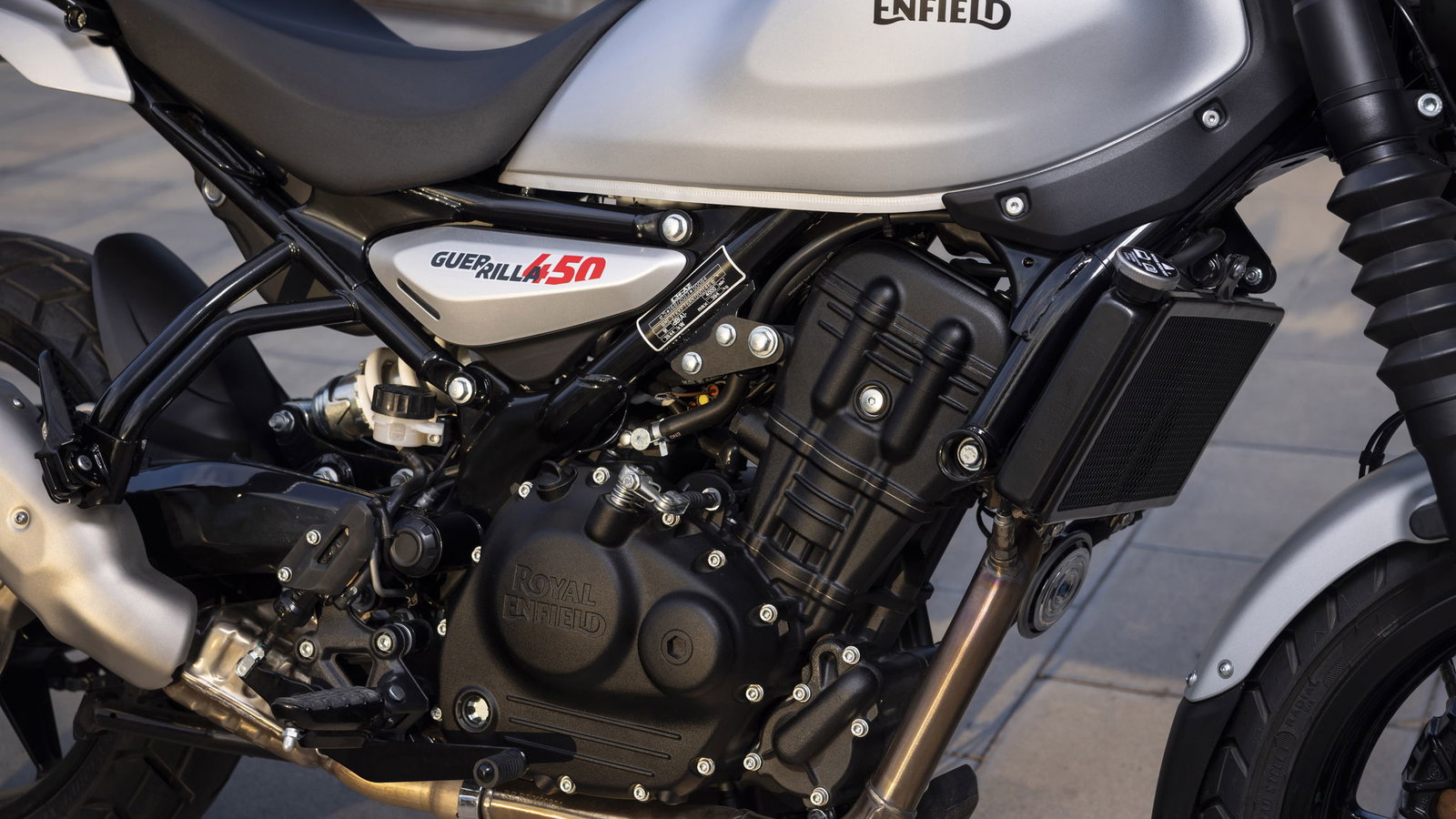 The Sherpa 450 engine